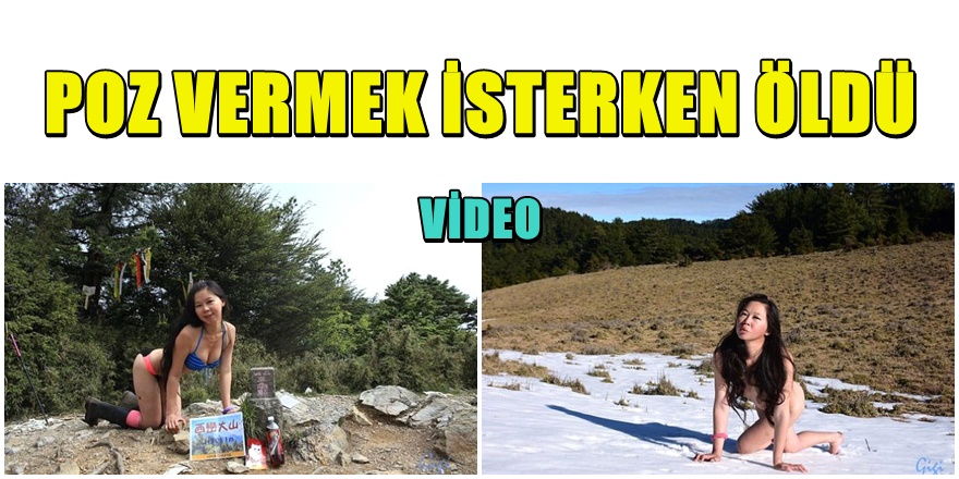 Kayalıkta bikinili fotoğraf çektirmek isterken feci şekilde can ver