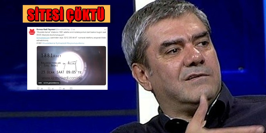 Yılmaz Özdil'in 2.500 TL'lik kitabında deprem