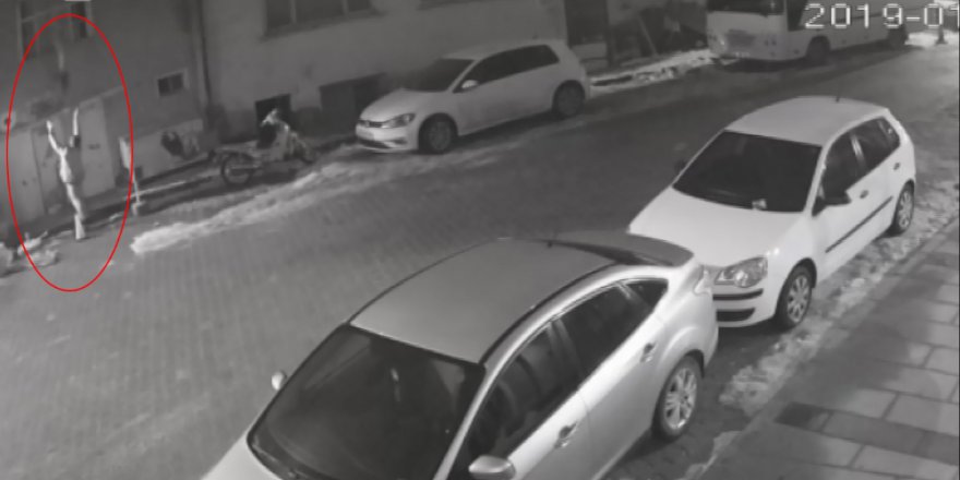 Tokat'ta yangından çocukları böyle kurtardı