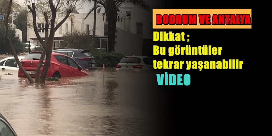 Meteorolojiden kuvvetli yağış ve sel uyarısı