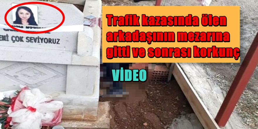 Arkadaşının mezarı başında intihar etti