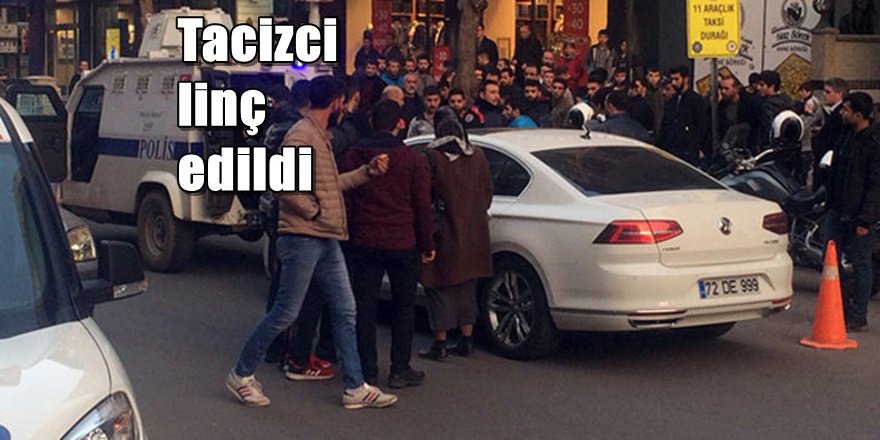 Diyarbakır'da şehrin göbeğinde taciz