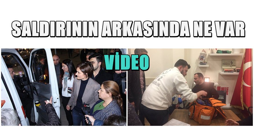 CHP binasına saldırı ; Yaralılar var
