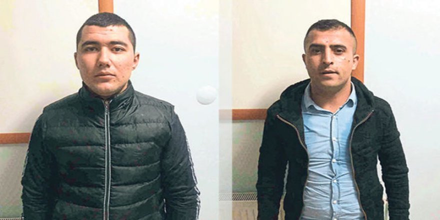 Manisa'da cezaevinden kaçan iki kişi jandarmaya adres sorunca yakalandılar.