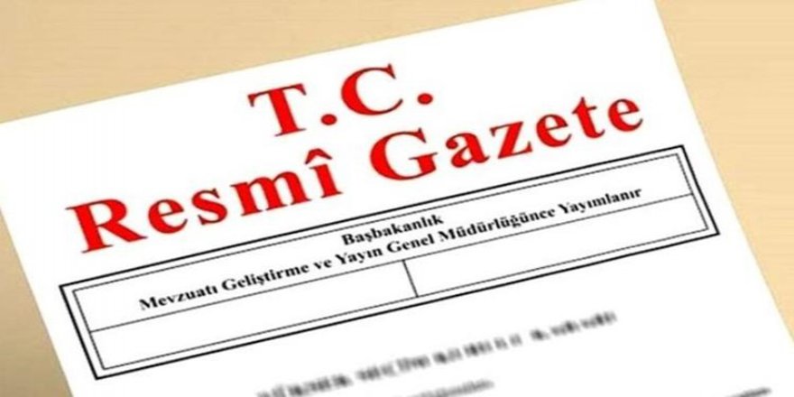 Sinema filmleriyle ile ilgili Kanun Resmi Gazete’de