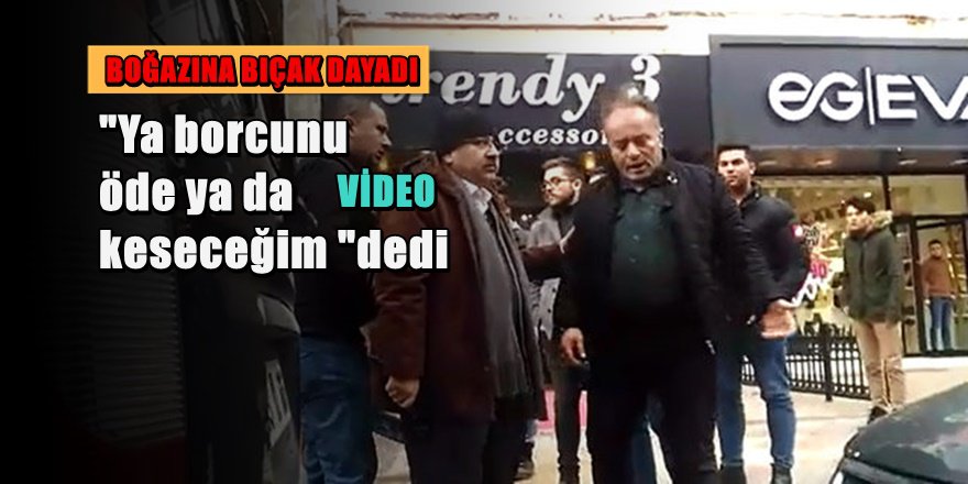 Afyon'da sokak ortasında bıçaklı dehşet