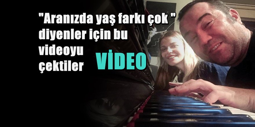 Ata Demirer ve genç sevgilisinden video