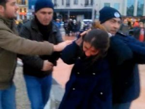 Polisten 6 Kişilik Protestoya Çok Sert Müdahele