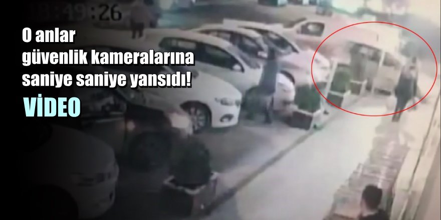 Fren yerine gaza bastı markete daldı