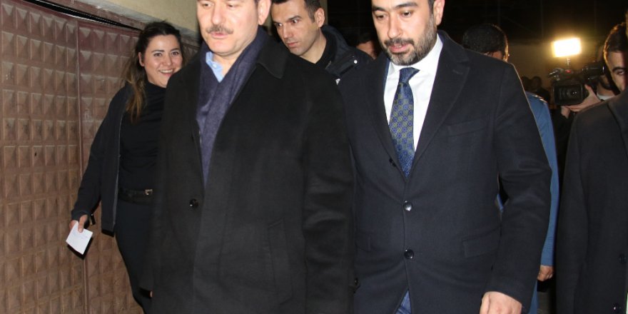 Bakan Soylu’dan Şehit Ailesine Ziyaret